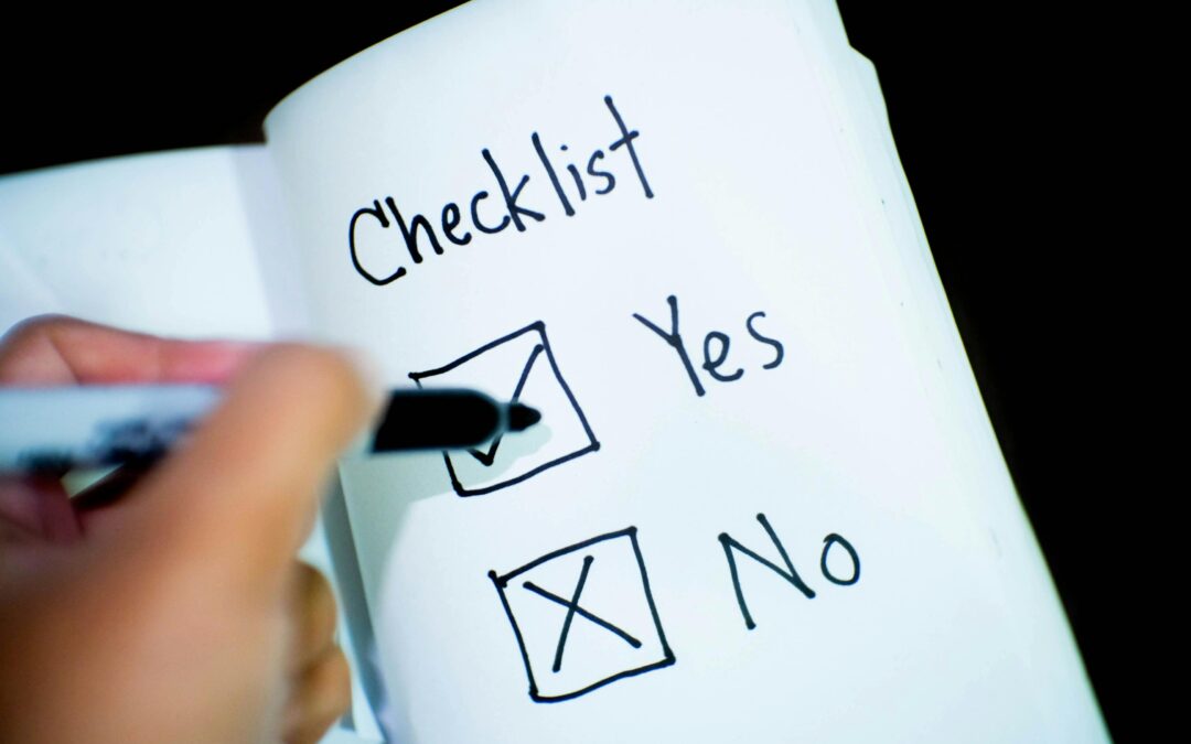 The Ultimate Checklist